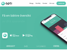 Tablet Screenshot of opti.se