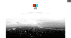 Desktop Screenshot of opti.com